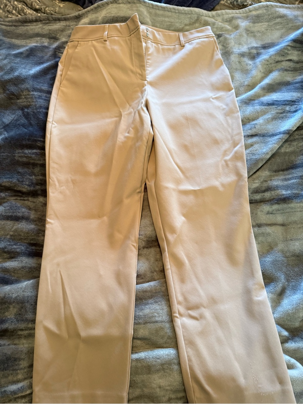 Rachel Zoe Beige Straight Leg Pants